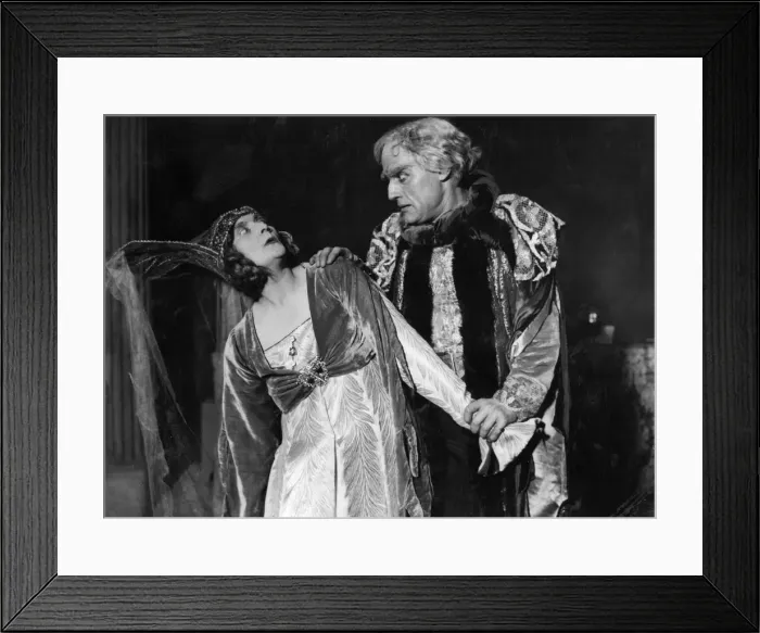 Framed Print : Scene from the play The Cenci. 26th November 1922 Framed Print : Scene from the play The Cenci. 26th November 1922