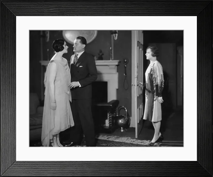 Framed Print : Scene from the play Four People. 27th May 1928 Framed Print : Scene from the play Four People. 27th May 1928