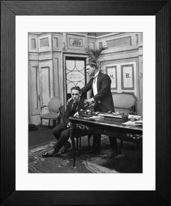 Framed Print : Scene from the play Brewsters Millions. 19th December 1917 Framed Print : Scene from the play Brewsters Millions. 19th December 1917