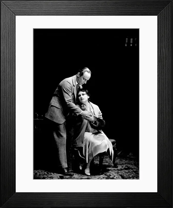 Framed Print : Scene from the play The Stranger In The House. 17 May 1928 Framed Print : Scene from the play The Stranger In The House. 17 May 1928