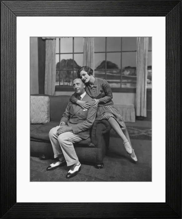 Framed Print : Scene from the play Compromising Daphne. 6th October 1927 Framed Print : Scene from the play Compromising Daphne. 6th October 1927