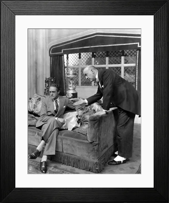 Framed Print : Scene from the play The Calendar. 12 March 1930