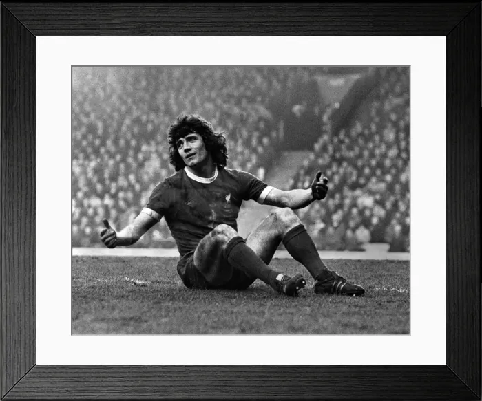 Framed Print : English Division 1, Liverpool 5-2 Ipswich Town. 8th February 1975 *** Local