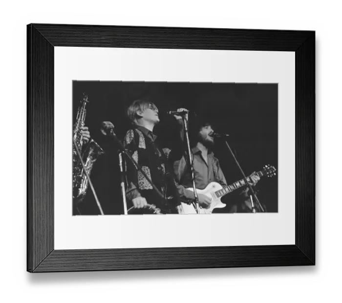 Framed Print : Delaney & Bonnie & Friends music concert at Birmingham Town Hall 4th December 1969