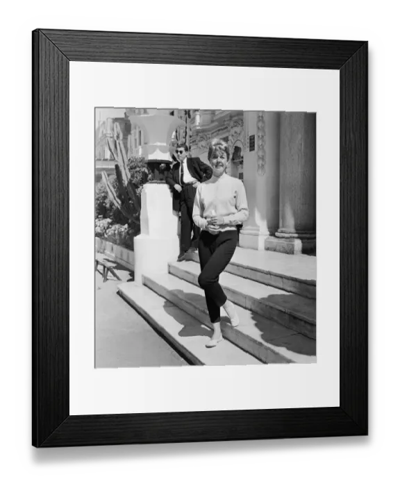 Framed Print : American film star and singer Doris Day photographed at the Cannes Film festival Framed Print : American film star and singer Doris Day photographed at the Cannes Film festival