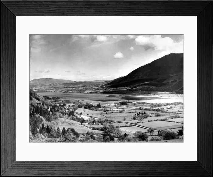 Framed Print : Lake District - Bassenthwaite Lake pictured from Whinlatter Pass 18 May 1966
