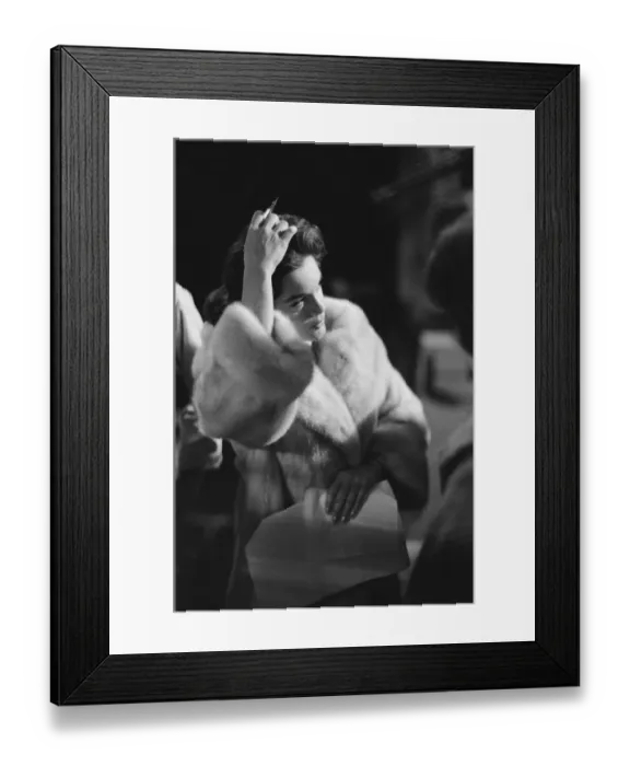 Framed Print : American singer Connie Francis pictured during rehearsals at the ATV television studios