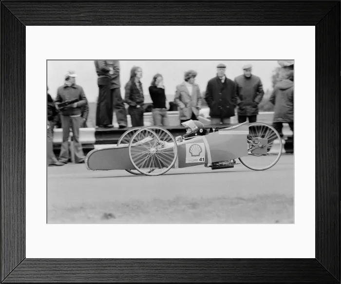 Framed Print : Shell Motor Mileage Run. 5th July 1978