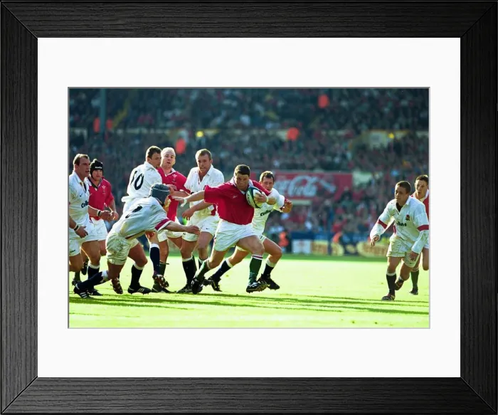 Framed Print : PIC: ROB NORMAN. 12 / 4 / 99. WALES V ENGLAND Framed Print : PIC: ROB NORMAN. 12 / 4 / 99. WALES V ENGLAND