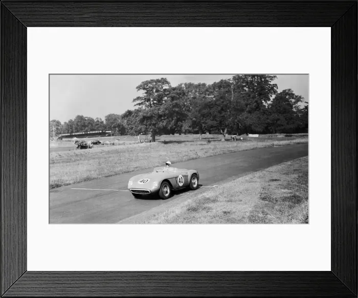 Framed Print : Daily Herald race meeting at Oulton Park. August 1955 Framed Print : Daily Herald race meeting at Oulton Park. August 1955