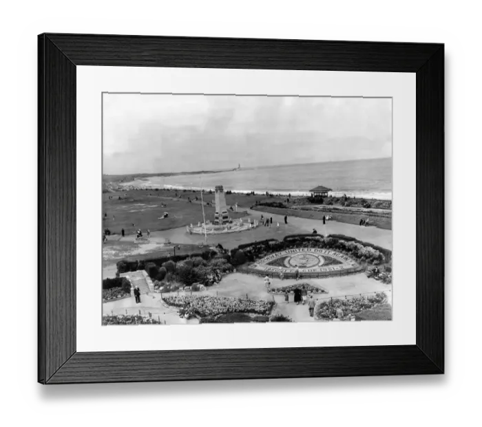 Framed Print : Say it with flowers - the flower garden tribute to 1951-52 FA Cup winners Newcastle Framed Print : Say it with flowers - the flower garden tribute to 1951-52 FA Cup winners Newcastle