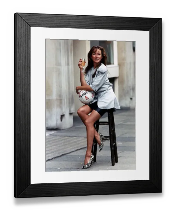 Framed Print : Cherie Lunghi the actress A©Mirrorpix