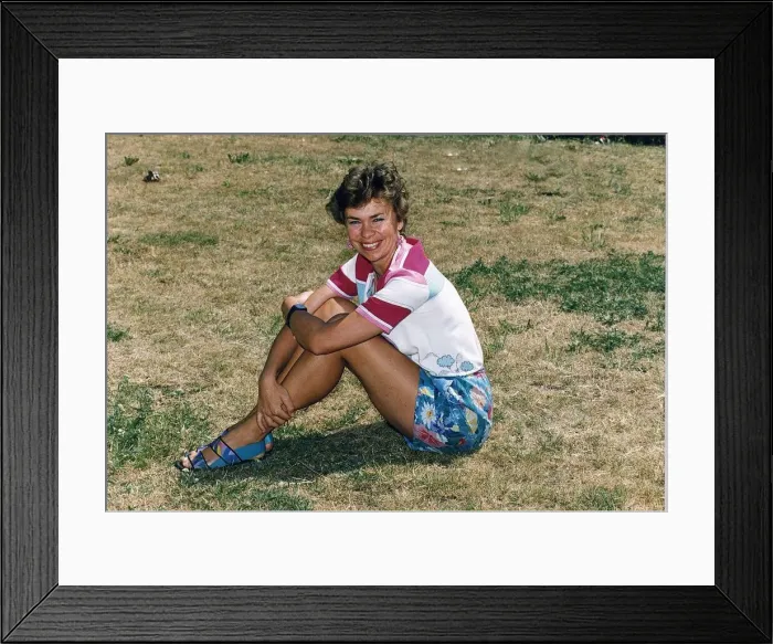 Framed Print : Sally Burgess Actress Dbase A©Mirrorpix Framed Print : Sally Burgess Actress Dbase A©Mirrorpix