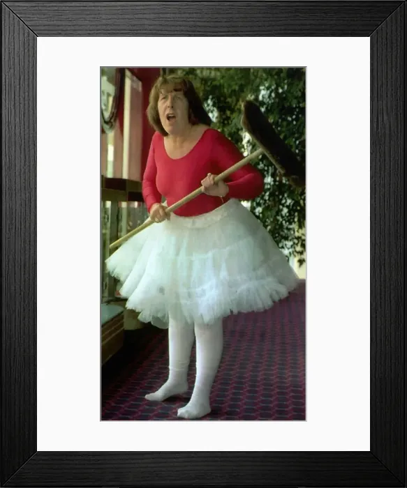 Framed Print : Kathy Staff Actress appears in the ballet Giselle at the Alhambra Bradford dbase Framed Print : Kathy Staff Actress appears in the ballet Giselle at the Alhambra Bradford dbase