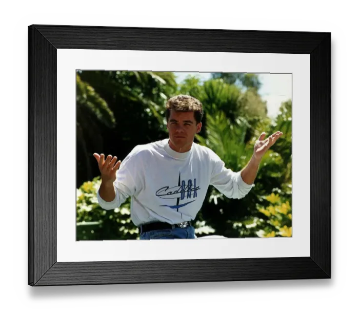 Framed Print : Stefan Dennis Actor who played Paul Robinson in Neighbours Framed Print : Stefan Dennis Actor who played Paul Robinson in Neighbours