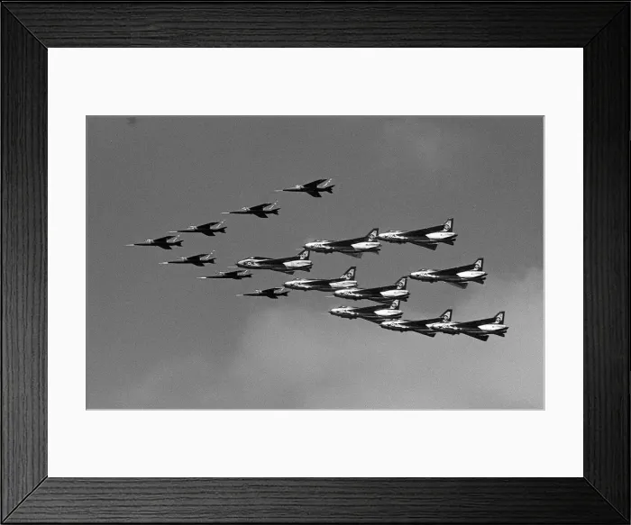 Framed Print : Aircraft English Electric Lightning F3s and Hawker Siddeley Gnat T1 Framed Print : Aircraft English Electric Lightning F3s and Hawker Siddeley Gnat T1