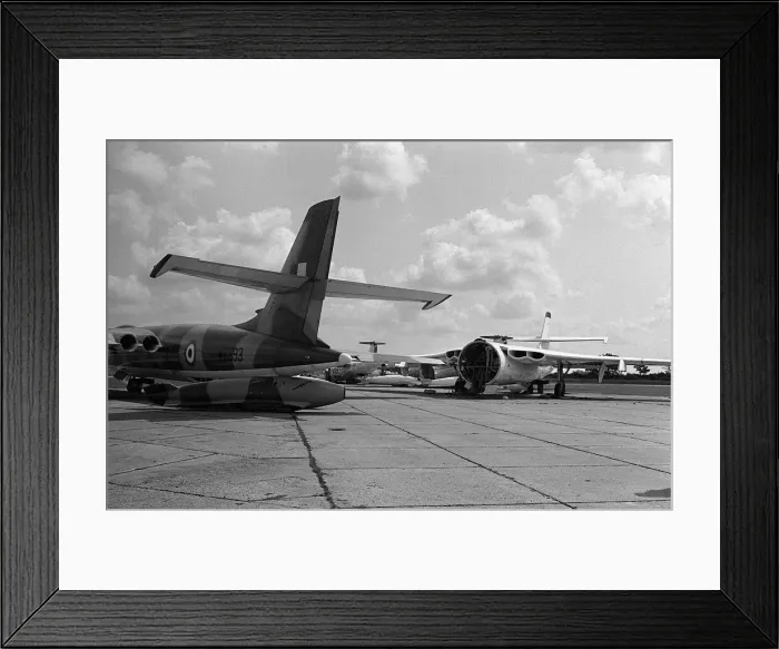 Framed Print : Aircraft Vickers Valliant Scrapped August 1965 - Vickers Valliant V force bombers lay in Framed Print : Aircraft Vickers Valliant Scrapped August 1965 - Vickers Valliant V force bombers lay in