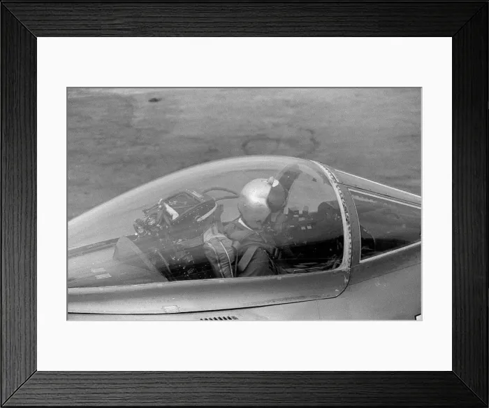 Framed Print : Royal Navy Aircraft Carrier HMS Victorious August 1959 A Fleet Air Arm Supermarine
