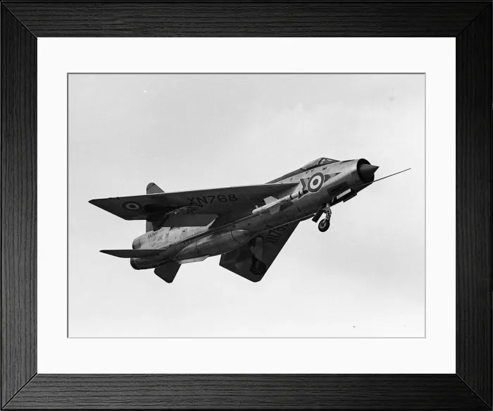 Framed Print : Aircraft English Electric BAC Lightning F2 XN768 S Framed Print : Aircraft English Electric BAC Lightning F2 XN768 S