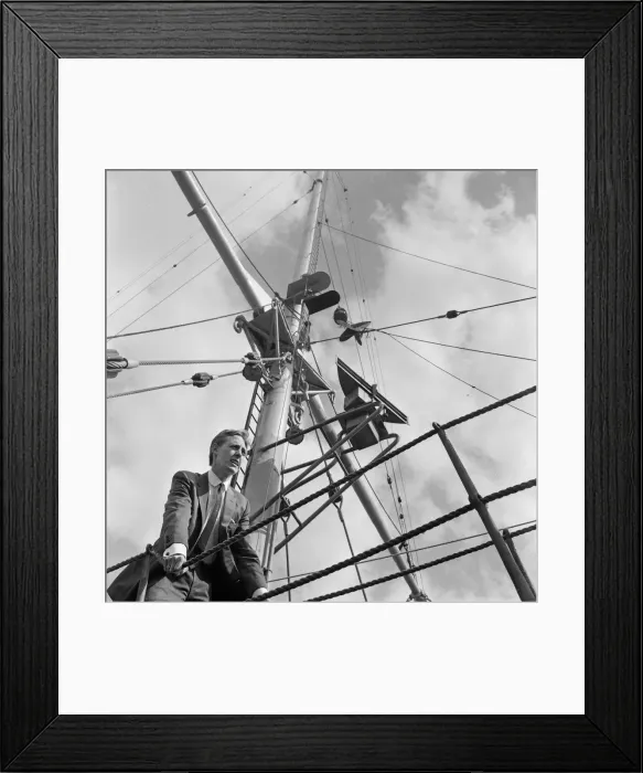Framed Print : M. V. Caroline the ship that was used for pirate radio station in 1964 It was anchored Framed Print : M. V. Caroline the ship that was used for pirate radio station in 1964 It was anchored