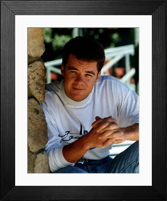 Framed Print : Stefan Dennis Actor who played Paul Robinson in Neighbours Framed Print : Stefan Dennis Actor who played Paul Robinson in Neighbours