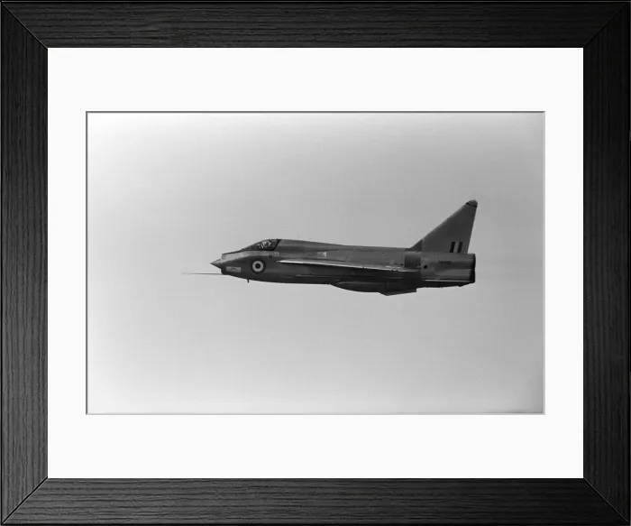 Framed Print : Aircraft English Electric Lightning T4 - the aircraft used a chase plane in the TSR2 Framed Print : Aircraft English Electric Lightning T4 - the aircraft used a chase plane in the TSR2