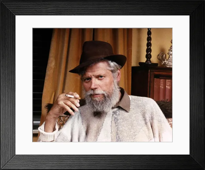 Framed Print : Terence Brook Actor Strand Ad'- smoking A©Mirrorpix Framed Print : Terence Brook Actor Strand Ad'- smoking A©Mirrorpix