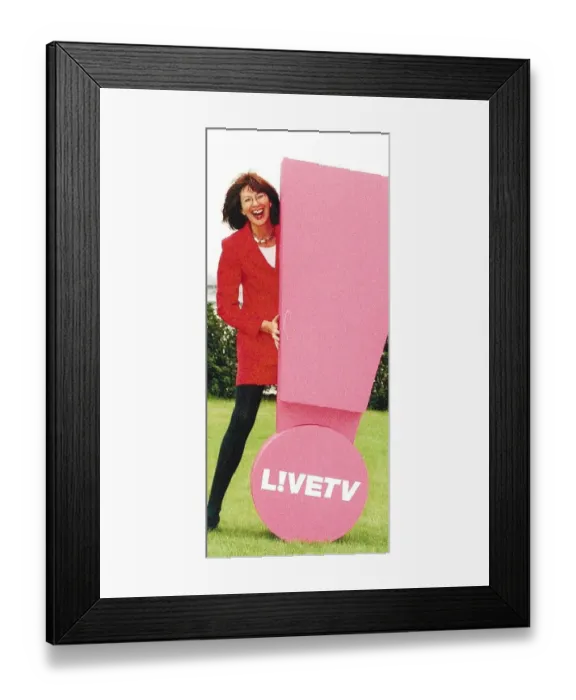 Framed Print : Janet Street-Porter Live TV presenter Framed Print : Janet Street-Porter Live TV presenter
