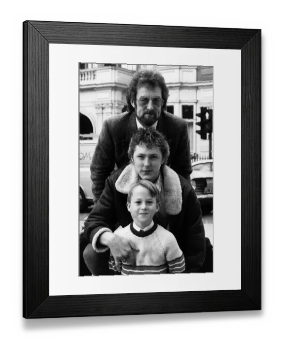 Framed Print : TV programme John Lennon A Journey in the Life 1985 with top to bottom Bernard Framed Print : TV programme John Lennon A Journey in the Life 1985 with top to bottom Bernard