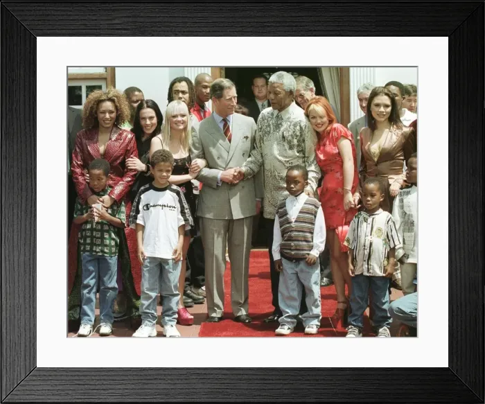 Framed Print : Prince Charles visits South Africa, November 1997 Nelson Mandela Framed Print : Prince Charles visits South Africa, November 1997 Nelson Mandela