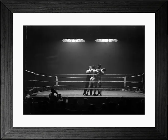 Framed Print : Boxing Kid Lewis V McCormick Nov 1921 Framed Print : Boxing Kid Lewis V McCormick Nov 1921
