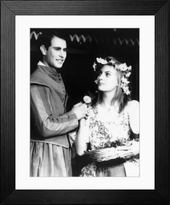 Framed Print : Prince Edward is starring on stage as Prince Florizel in A Winters Tale Framed Print : Prince Edward is starring on stage as Prince Florizel in A Winters Tale
