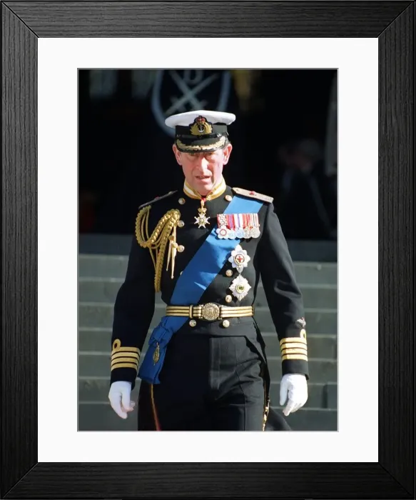 Framed Print : Prince Charles at service at St Pauls Cathedral where Queen Elizabeth Framed Print : Prince Charles at service at St Pauls Cathedral where Queen Elizabeth