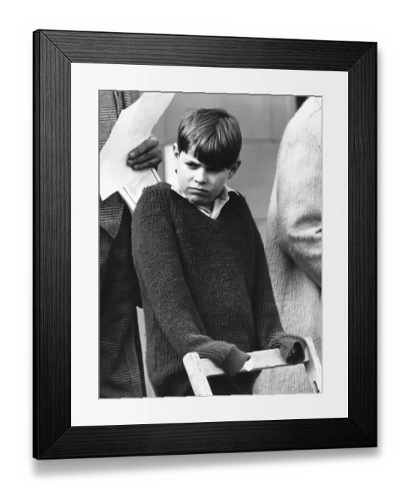 Framed Print : Prince Andrew as a child April 1969 Framed Print : Prince Andrew as a child April 1969
