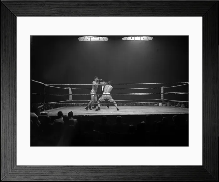 Framed Print : Boxing Kid Lewis V McCormickNov 1921 Framed Print : Boxing Kid Lewis V McCormickNov 1921