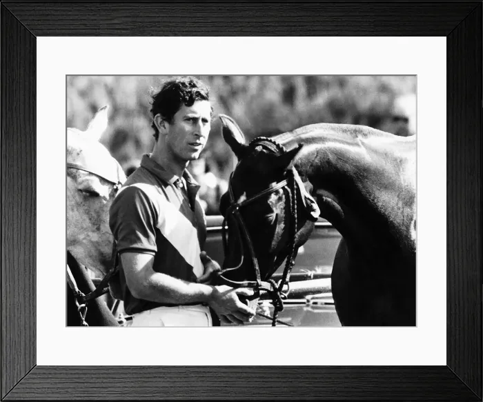 Framed Print : Royal romance enthusiasts were out in force at Windsor Great Park when Prince Charles
