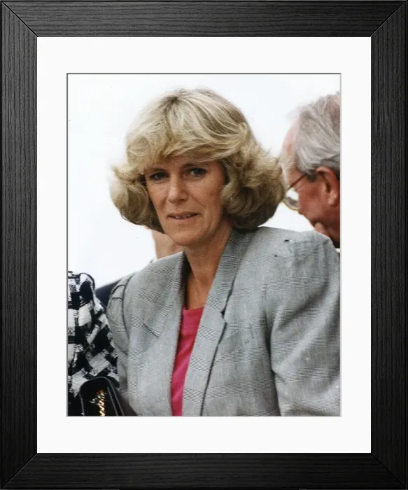 Framed Print : Camilla Parker Bowles at the Queens Cup Polo Event November 1992 Framed Print : Camilla Parker Bowles at the Queens Cup Polo Event November 1992
