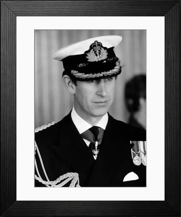Framed Print : Prince Charles, May 1986 Framed Print : Prince Charles, May 1986