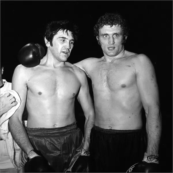 Joe Bugner Heavyweight Boxer January 1971 fighting Carl Gizzi at Royal Albert Hall