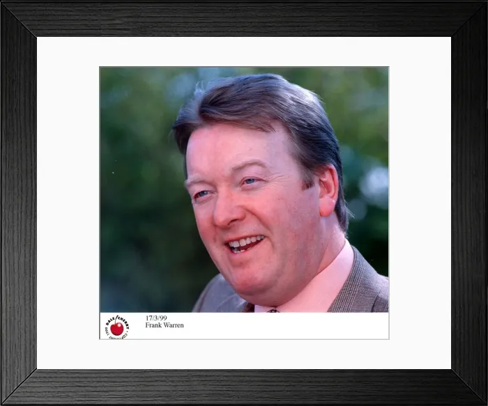 Framed Print : Frank Warren boxing promoter