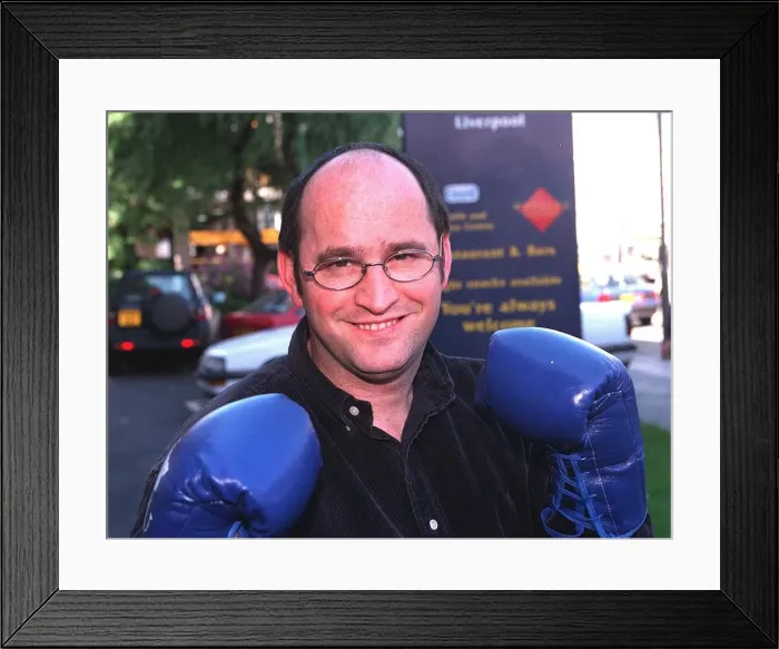 Framed Print : John Hyland boxing promoter July 1998 Framed Print : John Hyland boxing promoter July 1998
