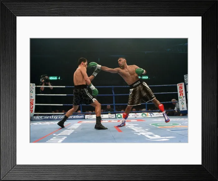 Framed Print : Naseem Hamed Boxer October 97 Naseem Hamed on his way to retaining his WBO Framed Print : Naseem Hamed Boxer October 97 Naseem Hamed on his way to retaining his WBO
