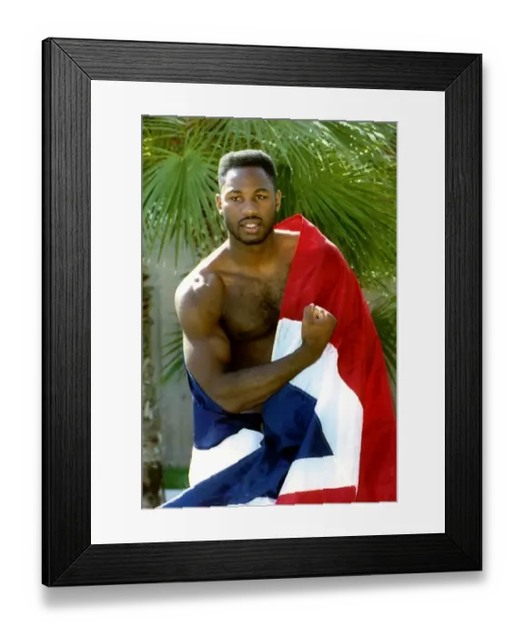 Framed Print : Lennox Lewis WBC World Heavyweight Boxing Champion before his fight against Tony Tucker Framed Print : Lennox Lewis WBC World Heavyweight Boxing Champion before his fight against Tony Tucker