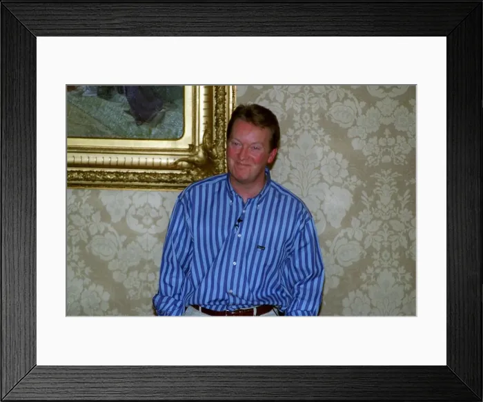 Framed Print : Frank Warren Boxing Promoter May 1998 Framed Print : Frank Warren Boxing Promoter May 1998