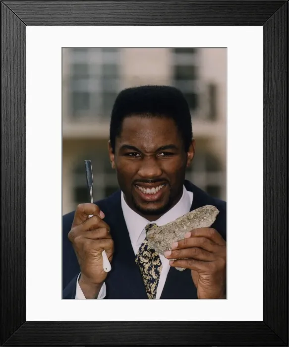 Framed Print : Lennox Lewis boxing champion Framed Print : Lennox Lewis boxing champion