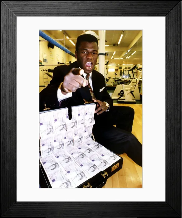 Framed Print : Herbie Hide Former British WBO Heavyweight Champion Framed Print : Herbie Hide Former British WBO Heavyweight Champion