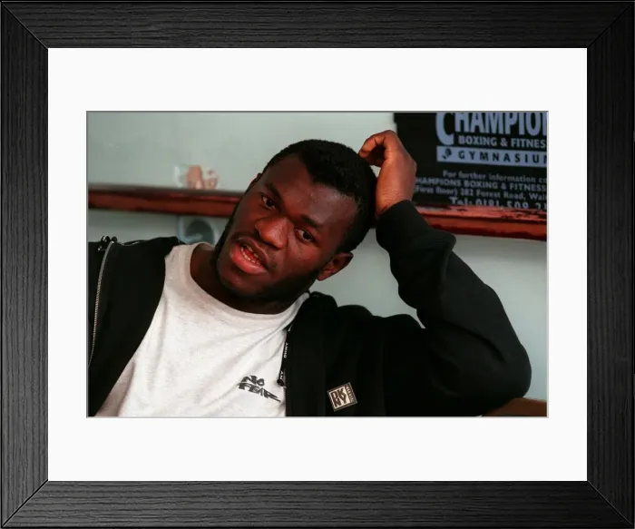 Framed Print : Herbie Hide Boxing Framed Print : Herbie Hide Boxing