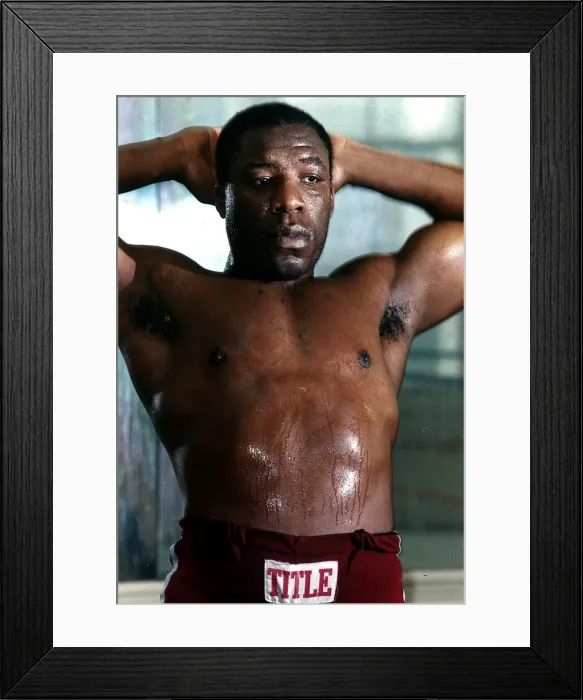 Framed Print : Gary Mason Boxing Former British Heavyweight Champion Training Framed Print : Gary Mason Boxing Former British Heavyweight Champion Training