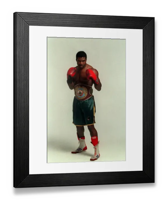 Framed Print : Carl Thompsom Boxing July 98 WBO Cruiserweight champion of the world Framed Print : Carl Thompsom Boxing July 98 WBO Cruiserweight champion of the world
