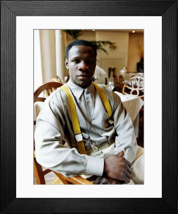  : Chris Eubank Boxing at restaurant